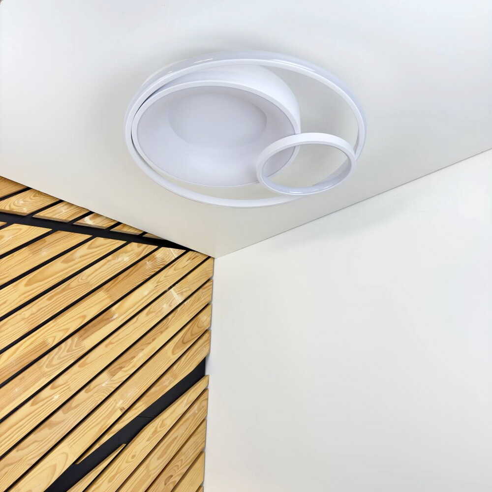 Светильник LED smart DUOS с пультом 100Вт 3000-5000K 6000Lm Круглый Белый 220795